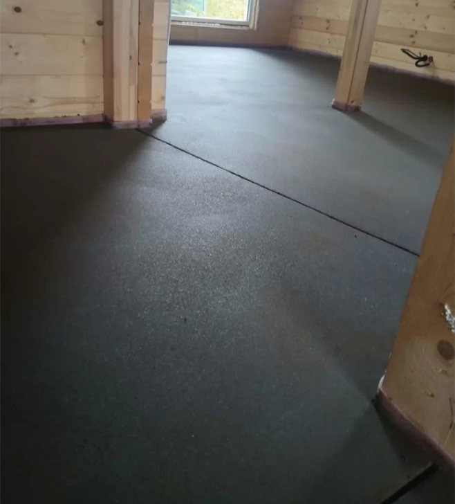 Укладка тёплого пола